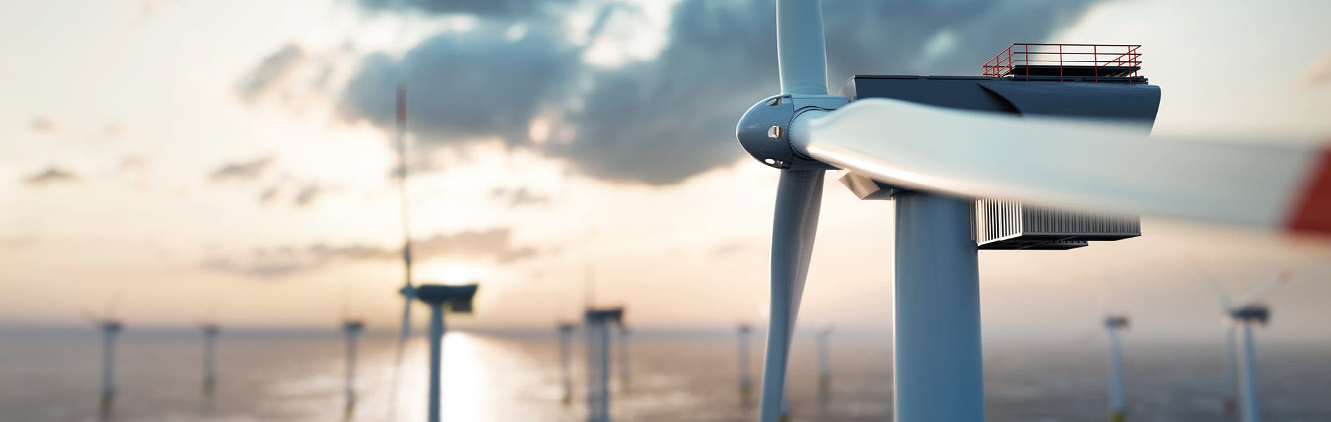 Sky, wind turbine, energy