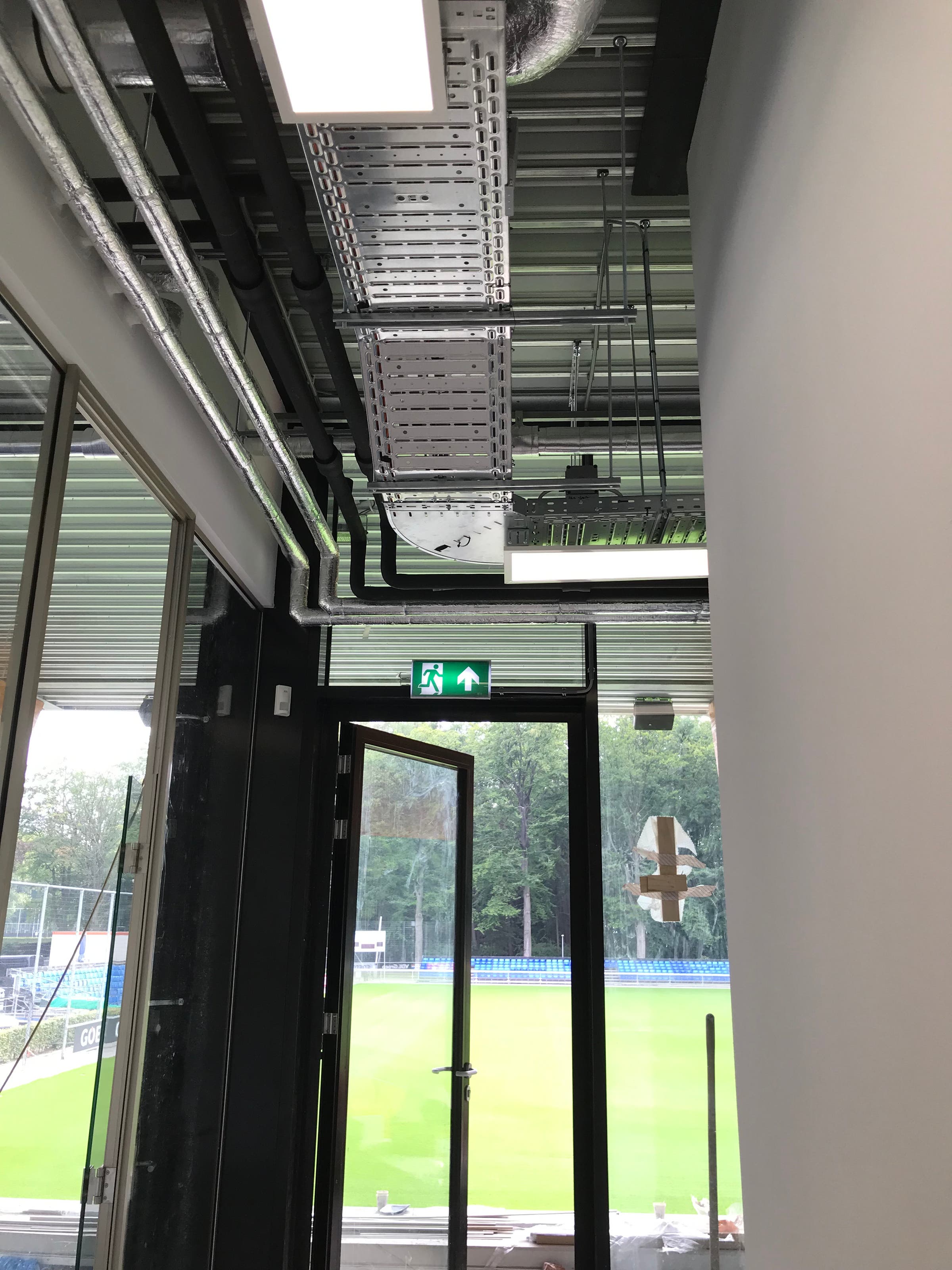 Cable trays for LED lighting