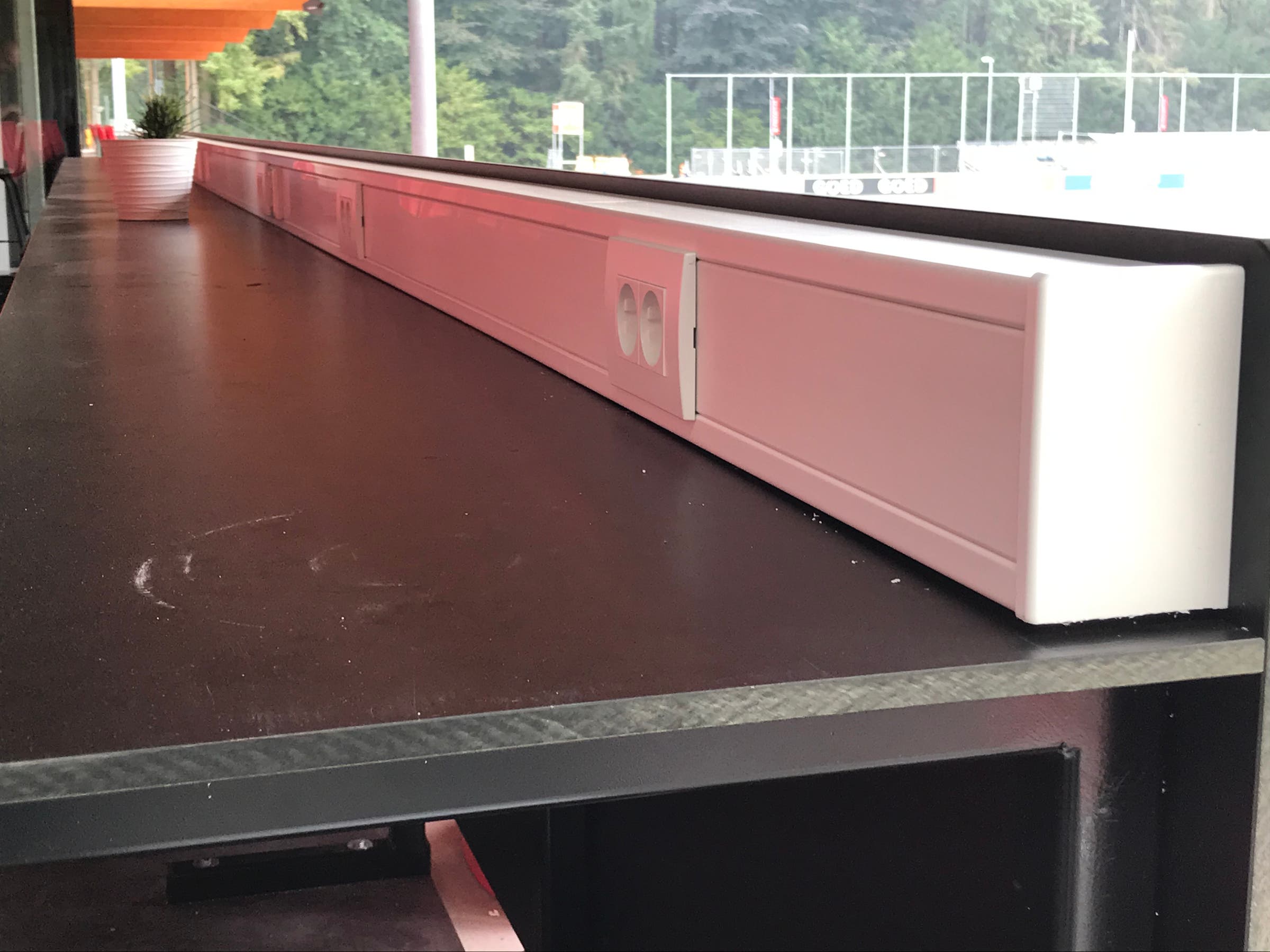 Cable trays for LED lighting