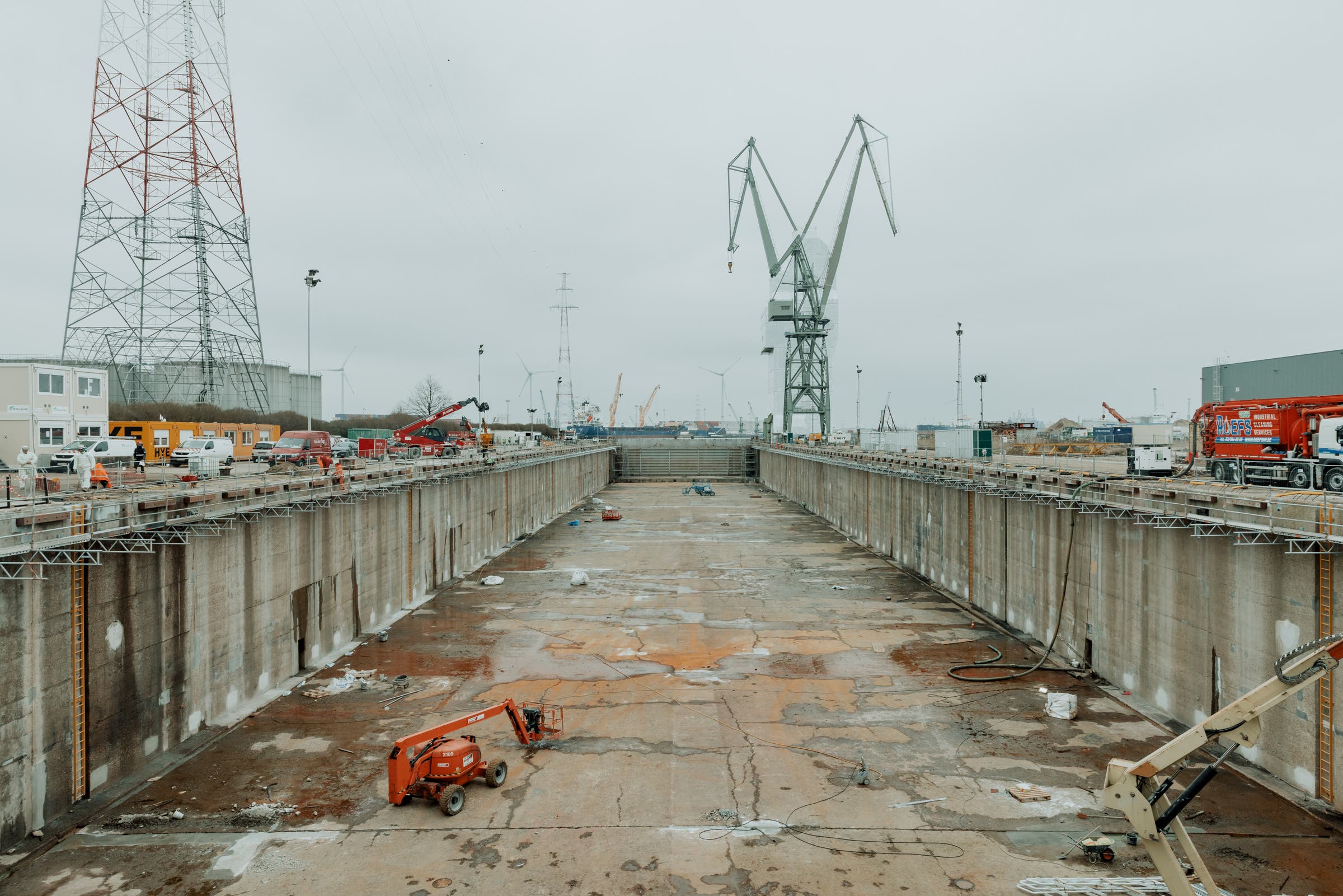Hafen von Antwerpen-Brügge