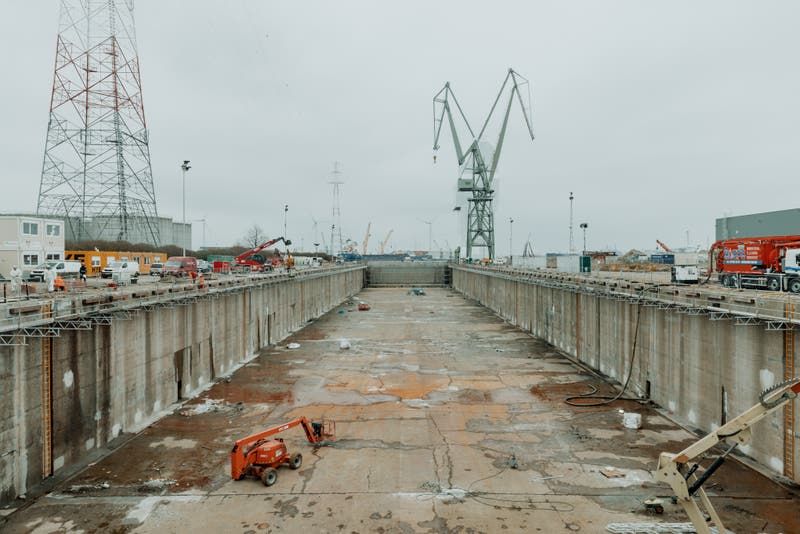 Hafen von Antwerpen-Brügge