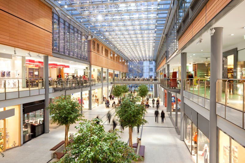 shopping centre, mall
