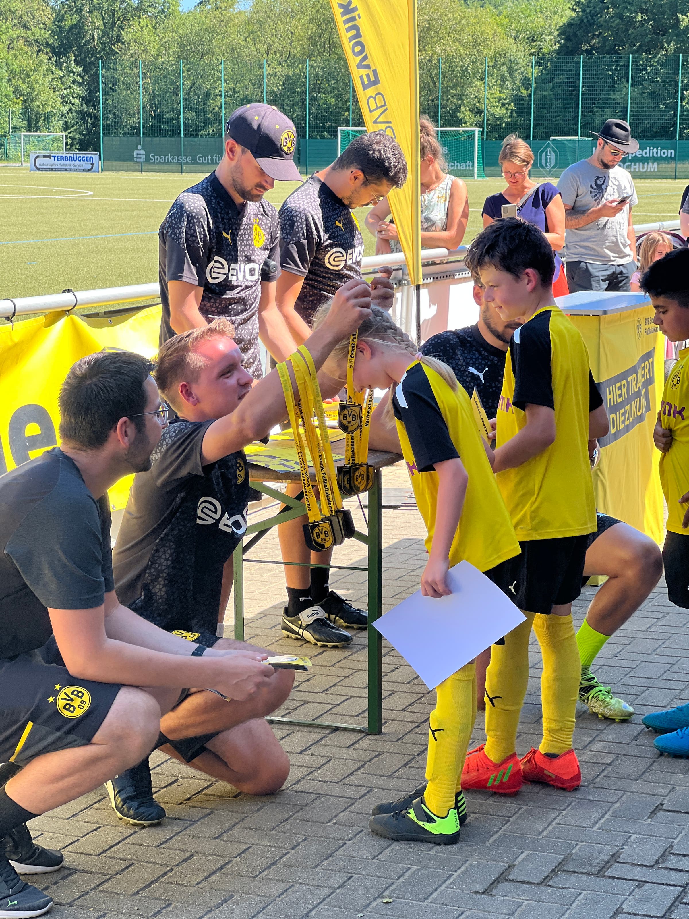 BVB Evonik Fußballakademie in der OBO-Arena