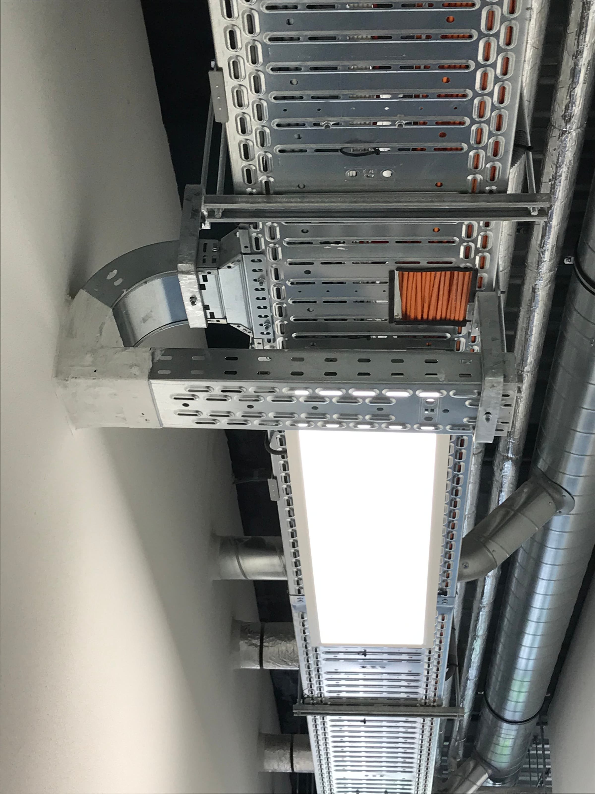 Cable trays for LED lighting