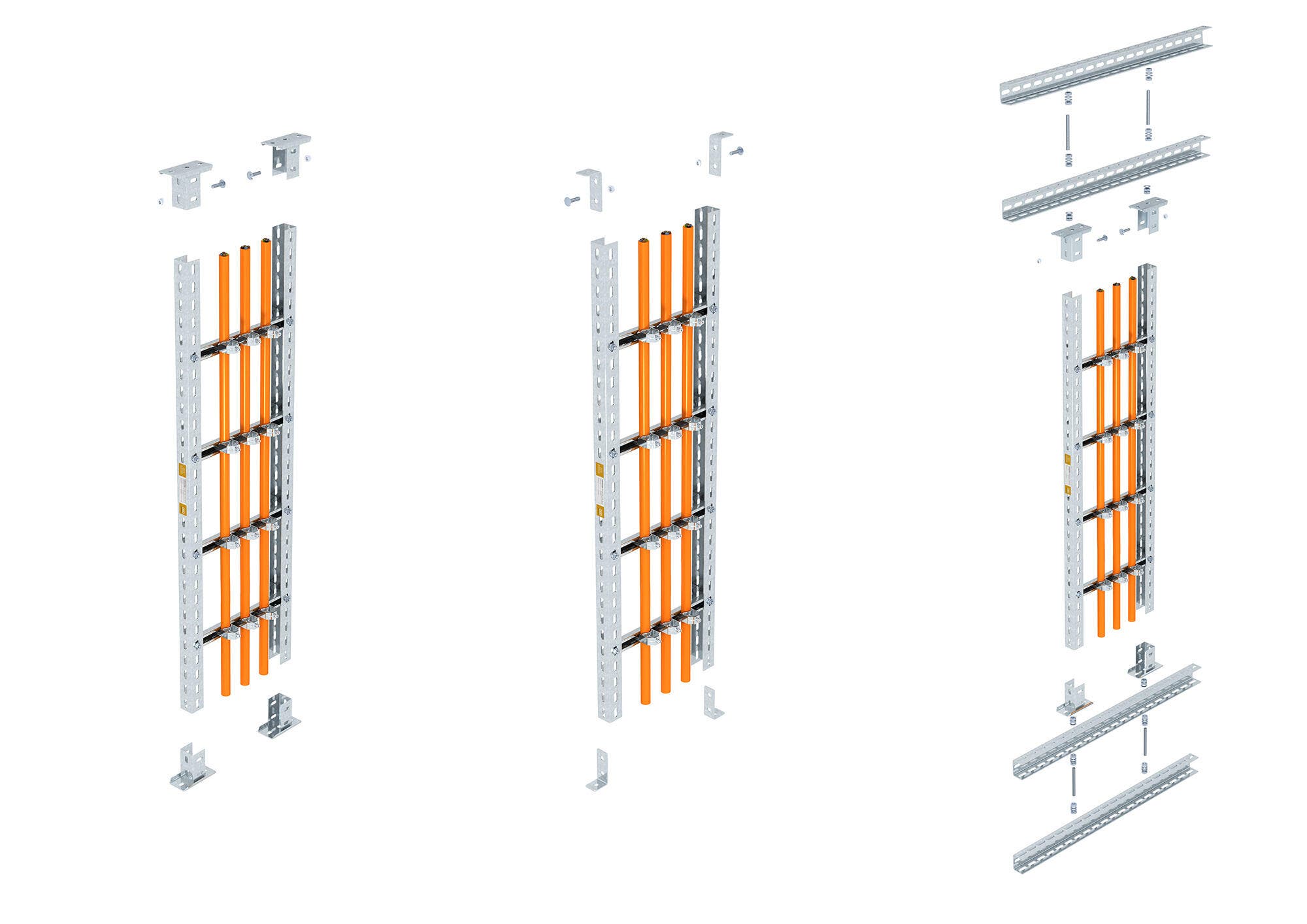 Installation Principles for Suspended Ladder Racks