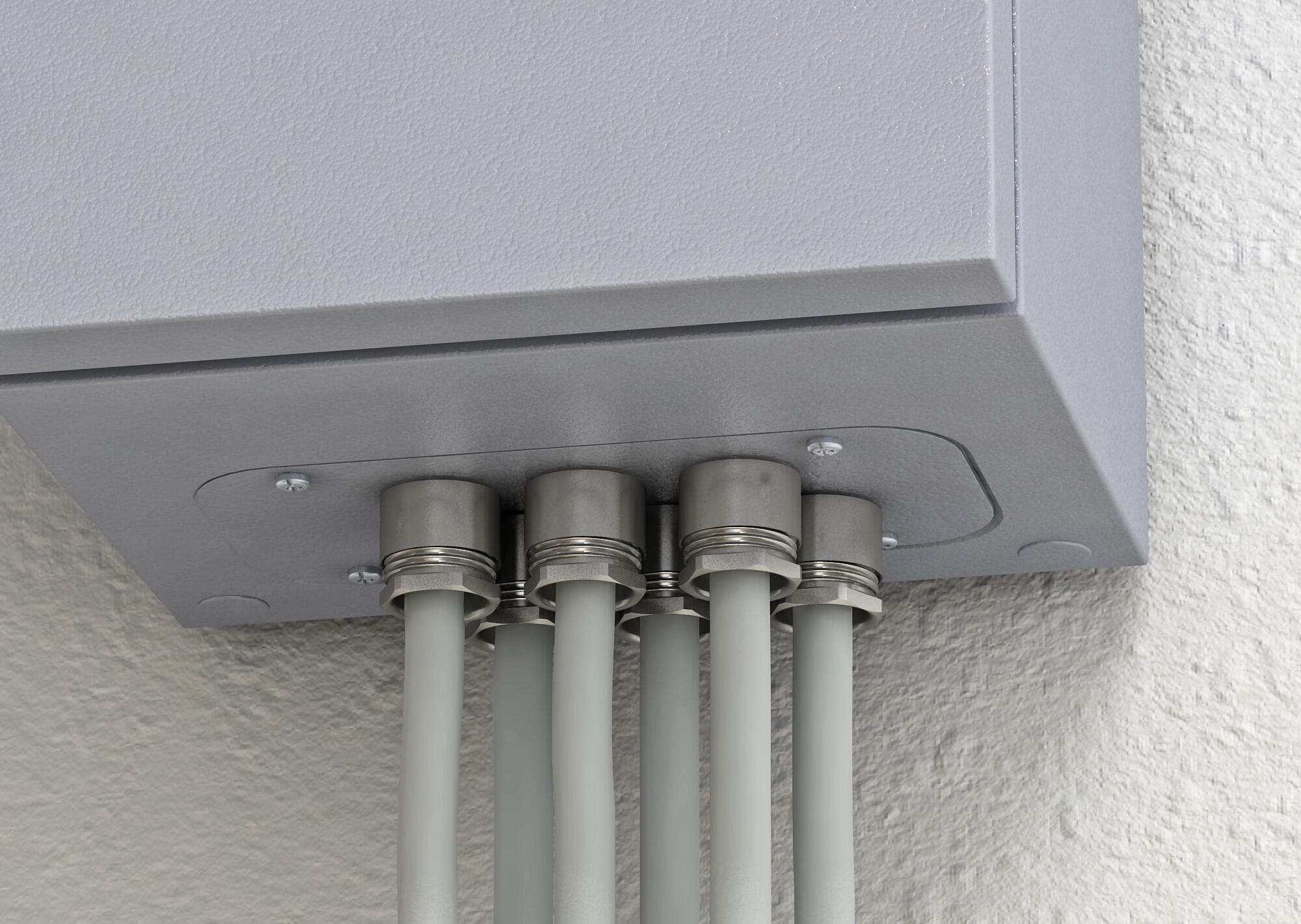 Conical cable gland