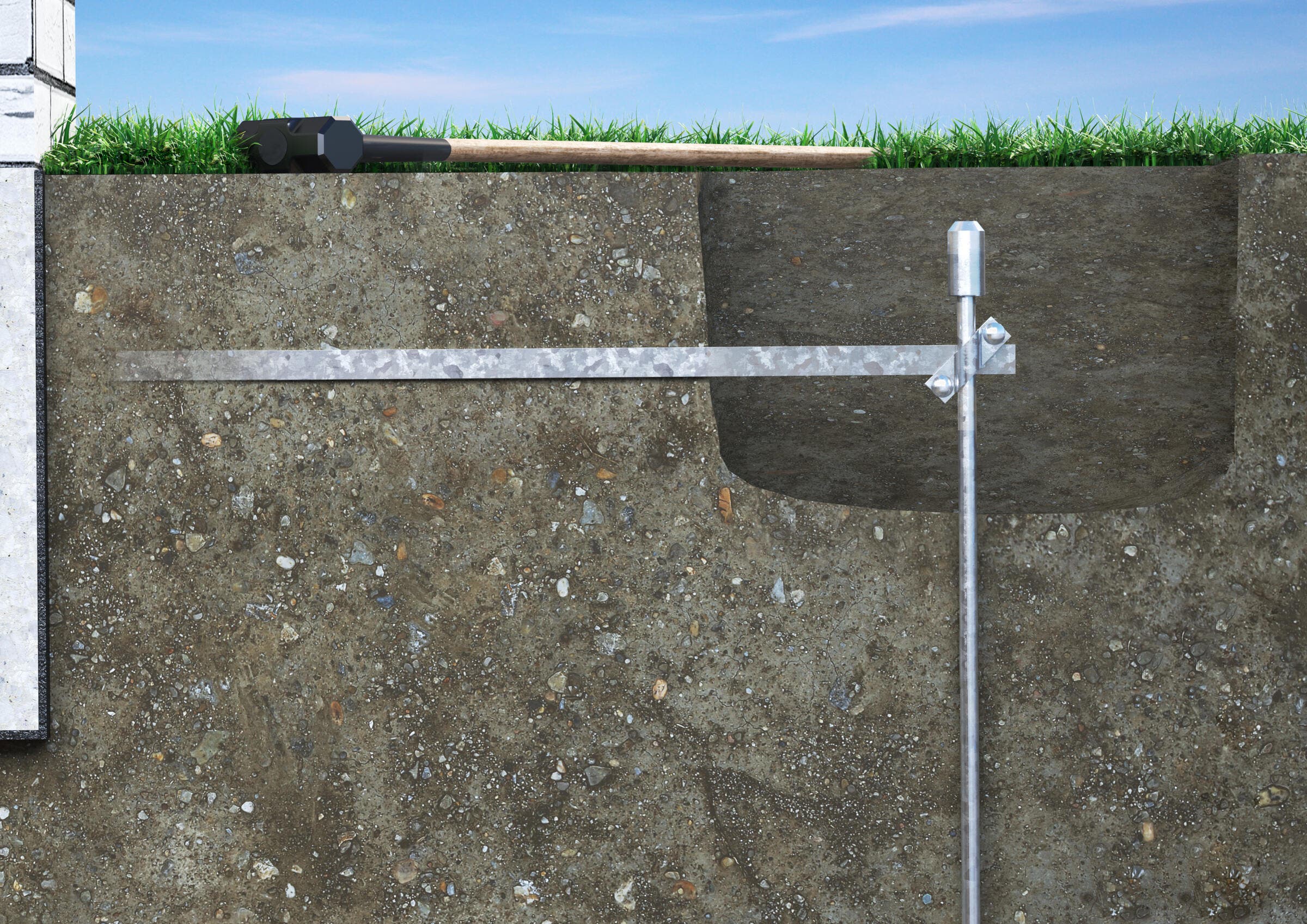 foundation, earthing system