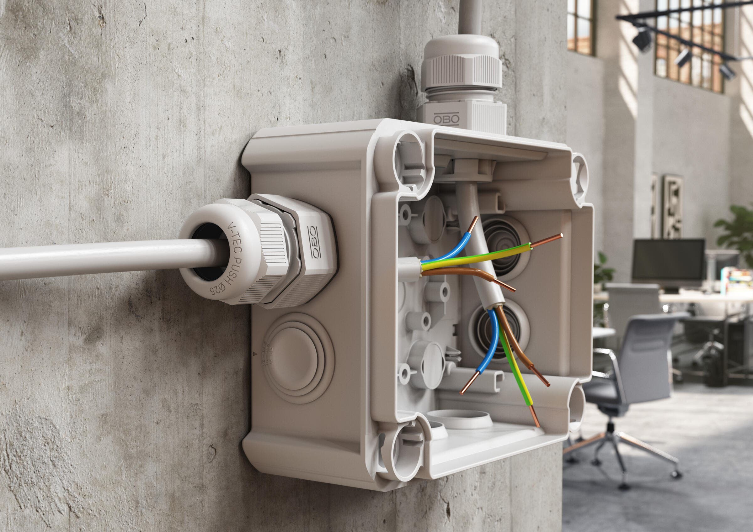 Kabelverschraubung V-TEC PUSH®