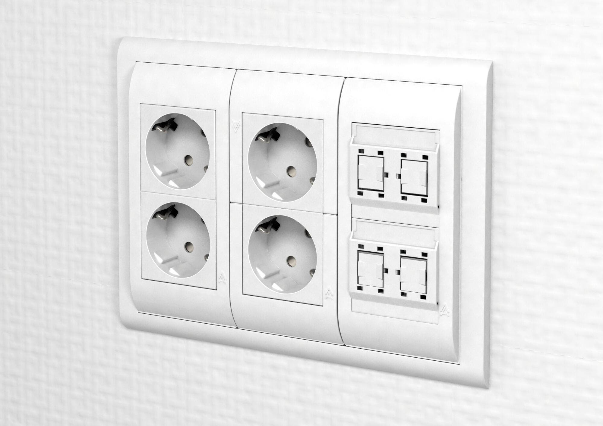 Surface-mounted installations
