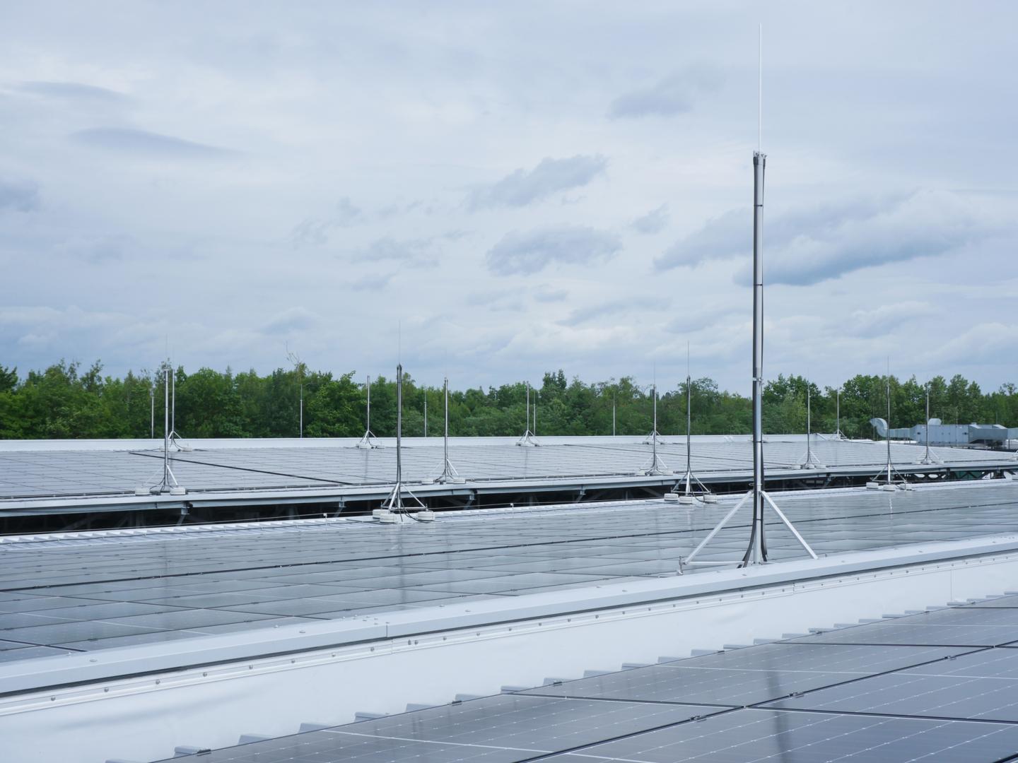 ⚡️ External lightning protection for photovoltaic systems