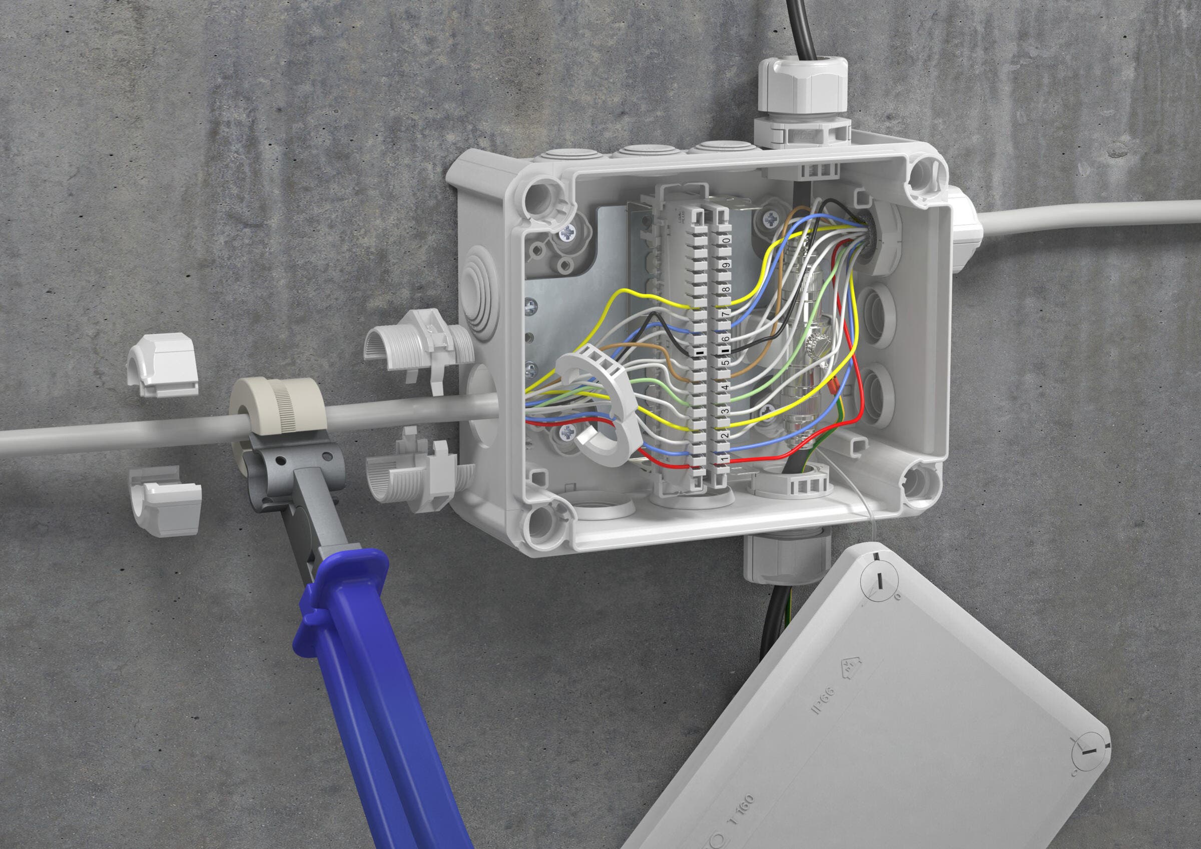 splitable cable gland