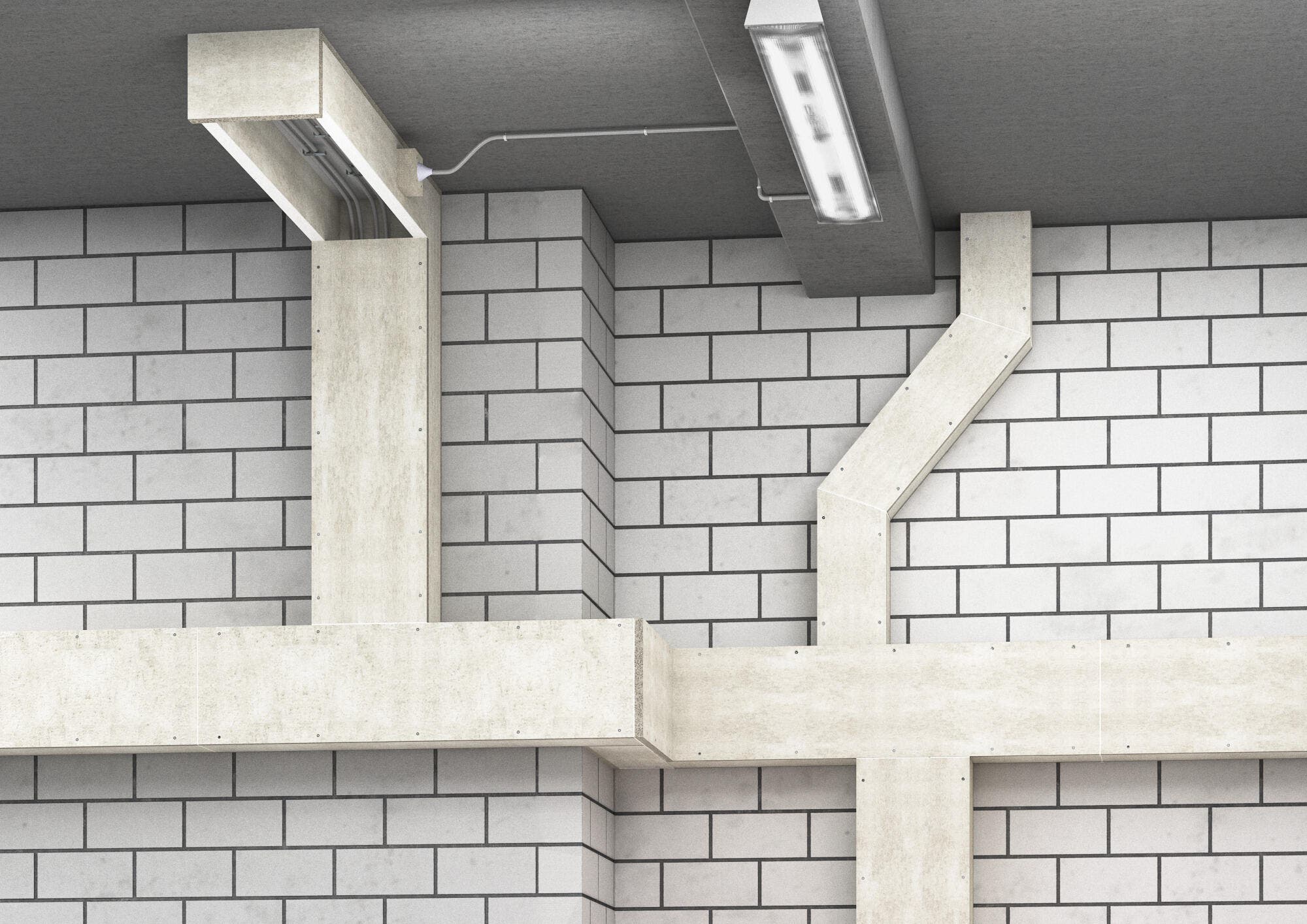 Securing escape routes Installation method