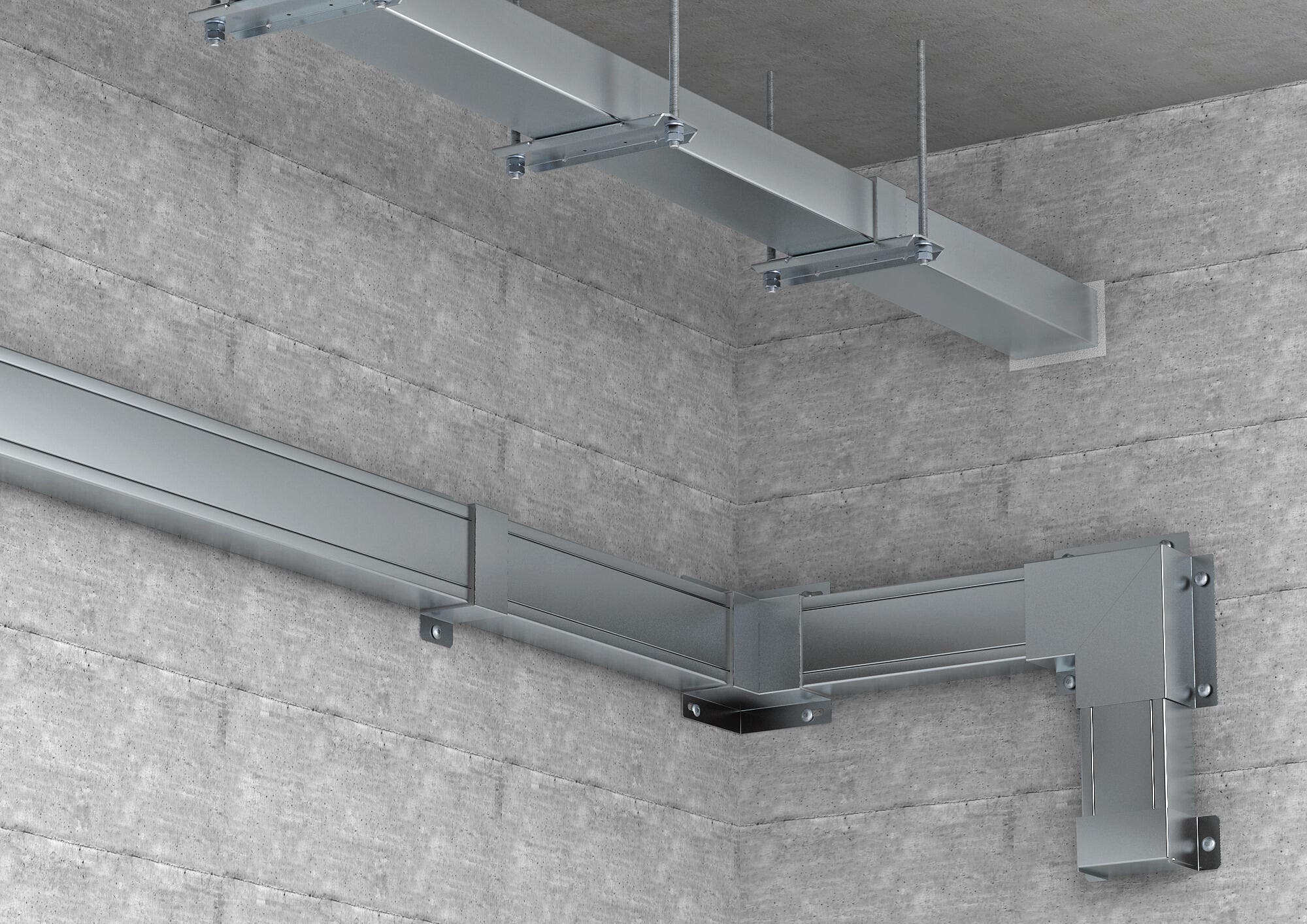 Securing escape routes Installation method